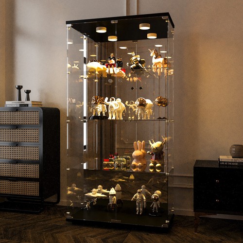 Tall display cabinet glass - cabinet,