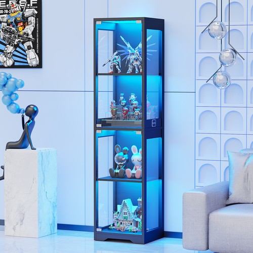 Tier display cabinet - 4-tier, with