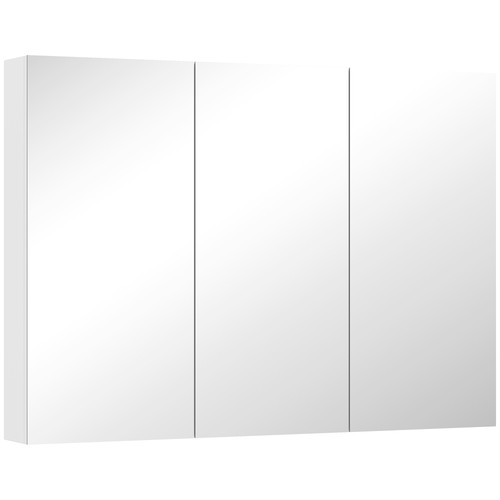 Homcom bathroom mirror cabinet - homcom,