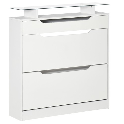 Homcom shoe cabinet - cabinet, with