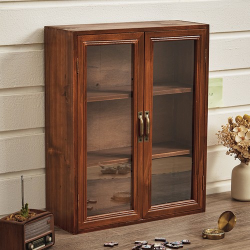 Wall mounted wooden - mounted, storage