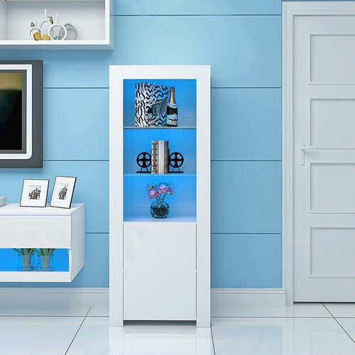 High gloss tall display - high,