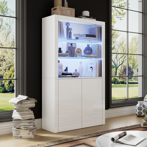 High gloss tall display - tall,