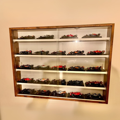 Wall glass display - wall,
