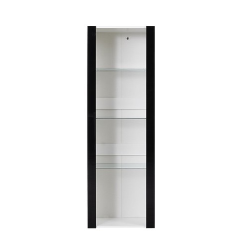 Tall led bookcase display - bookcase,