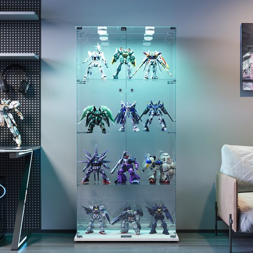 Display cabinet with glass - with,