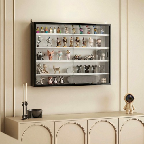 Tier wall display - wall, cabinet