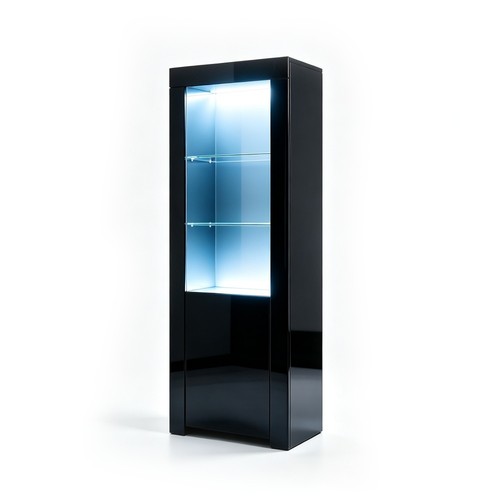 Tall display cabinet with - tall, high