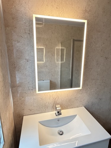 Led mirrored bathroom cabinet - led,