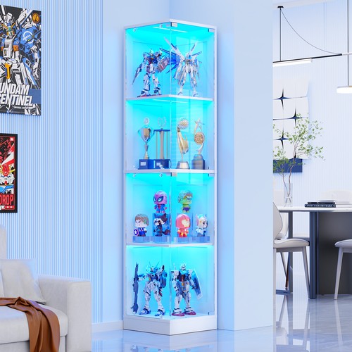 Tier corner glass - corner, display
