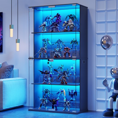 Tier glass display - 4-tier,