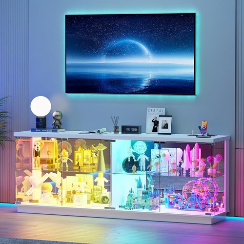 Glass display cabinet rgb - rgb, led