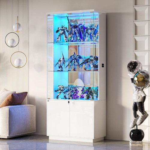 Glass display cabinet with - display,