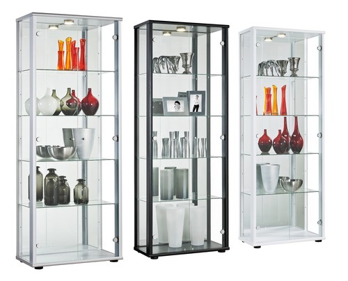 Glass door display cabinet - glass,