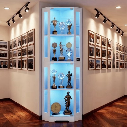 Corner glass display - display, cabinet