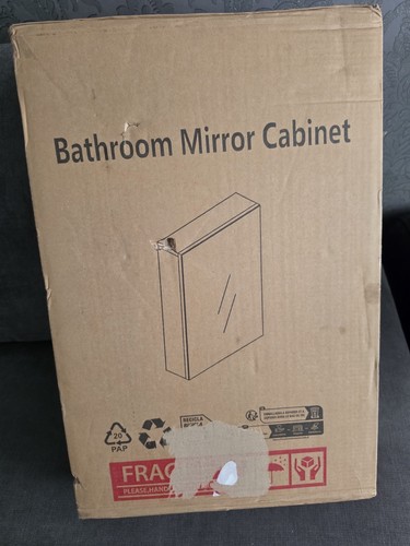 Bathroom slim mirror cabinet - bathroom,