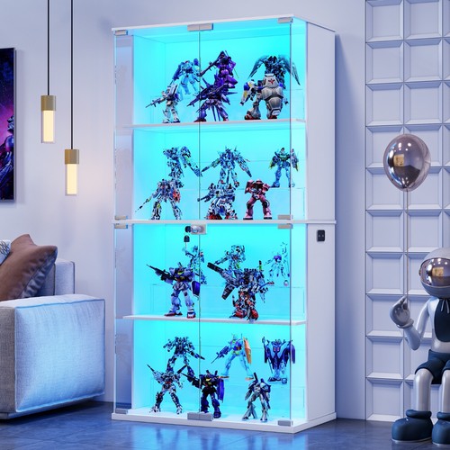 Glass display cabinet with - display,