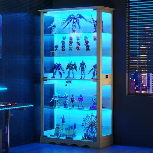 Tall display cabinet with - cabinet,