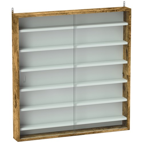 Six shelf display - display, with