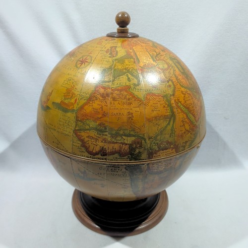 Vintage tabletop globe drinks - globe,