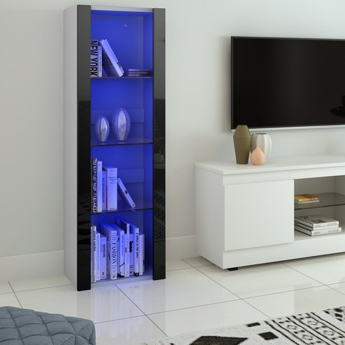 Modern wood tall display - modern,