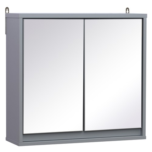 Homcom wall mounted - wall, mirror