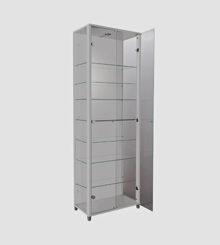 Silver freestanding glass - silver,