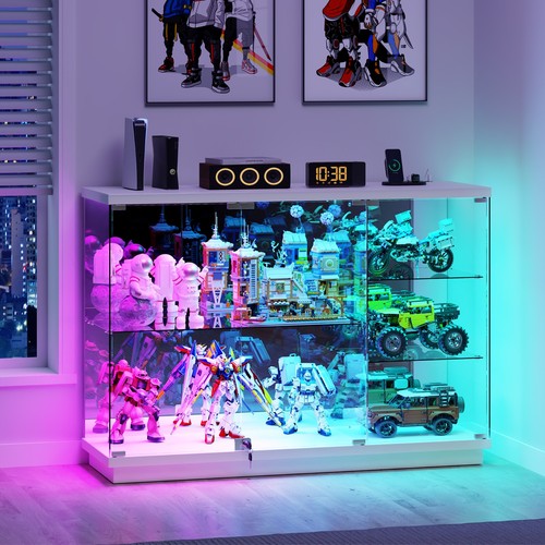 Display cabinet with - with, rgb