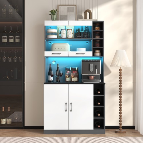 Kitchen cupboard with led - cupboard,