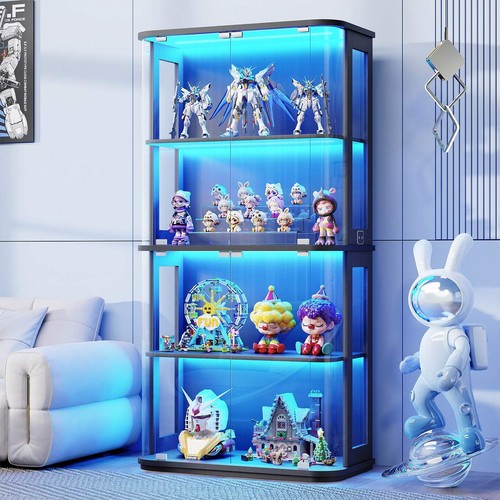 Tier rounded glass - 4-tier, display