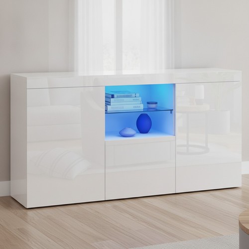 White modern sideboard - modern,