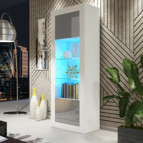 Display cabinet bookshelf tall - cabinet,